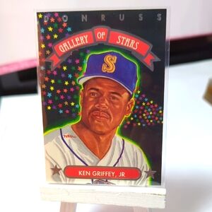 Donruss Ken Griffey Jr. Gallery of Stars Card 1992 Leaf Inc GS-8